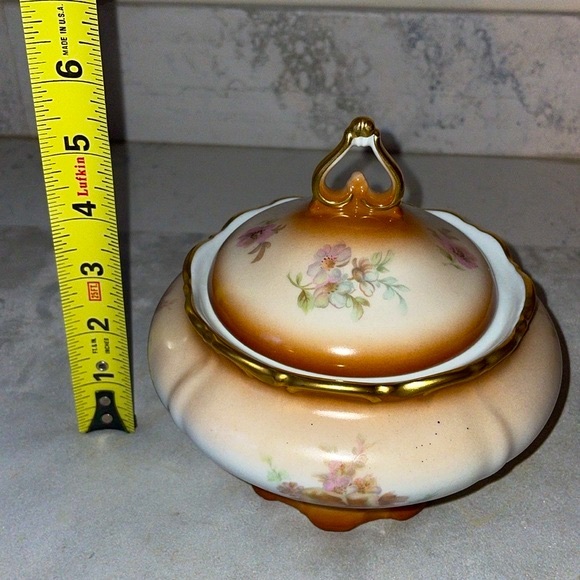 Royal Porzellan Bavaria KPM Hand Thrown Covered Bowl Vintage Made in Germany - Picture 12 of 13